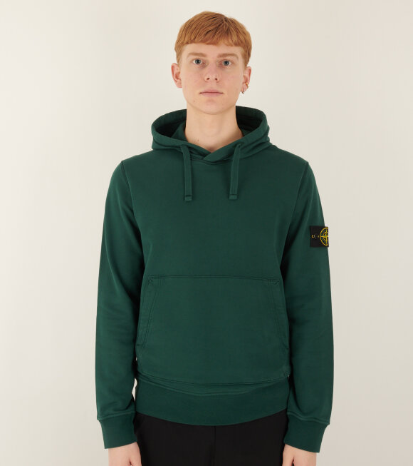 Stone Island - Cotton Patch Hoodie Green