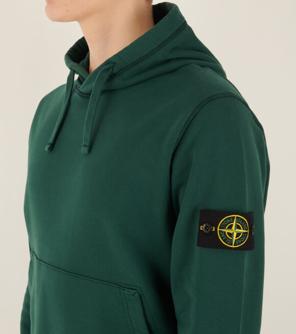 Stone Island - Cotton Patch Hoodie Green
