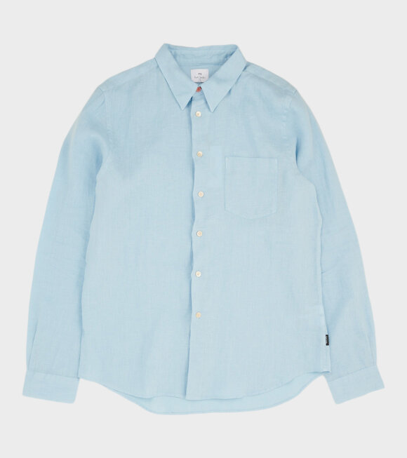 Paul Smith - Classic Linen Shirt Light Blue
