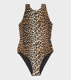 Sporty Swimsuit Leopard
