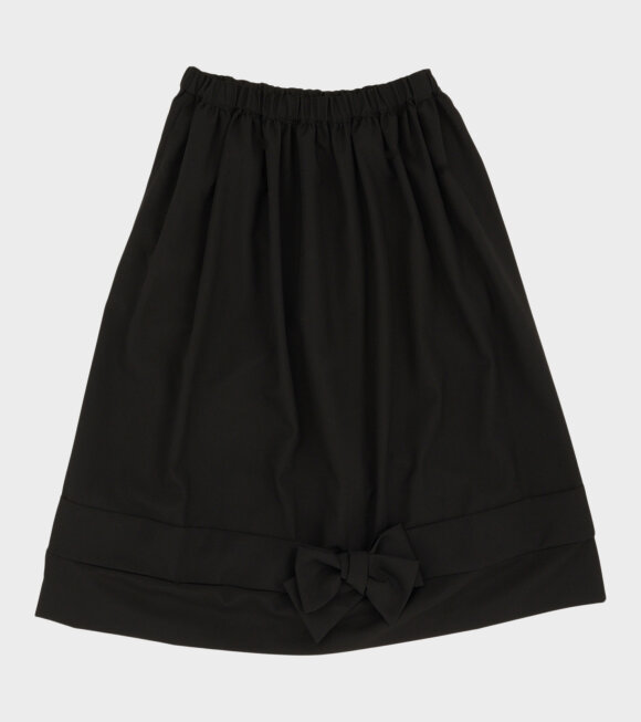 Comme des Garcons Girl - Bow Midi Skirt Black