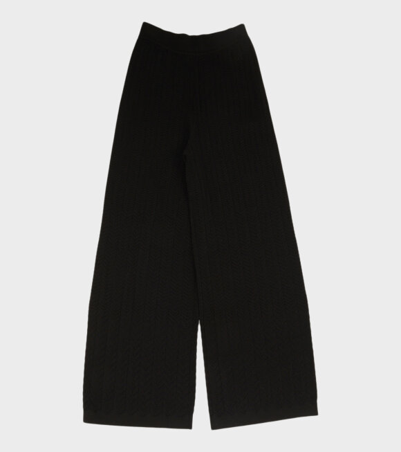 Missoni - Cotton Knit Trousers Black