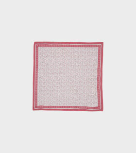 Garden Scarf Soft Pink/Off-white