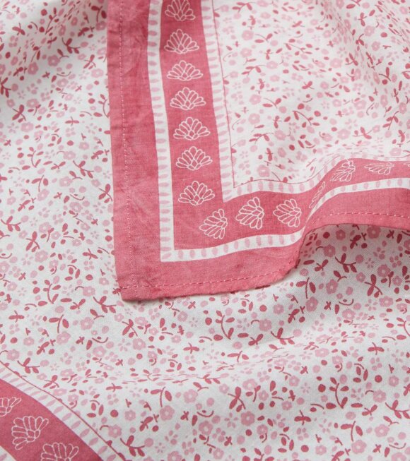 Skall Studio - Garden Scarf Soft Pink/Off-white