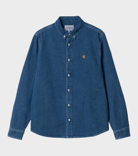 L/S Weldon Shirt Blue