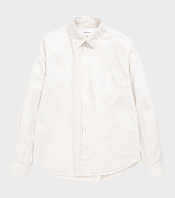Norse Projects - Osvald Tencel Shirt Marble White 
