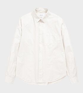 Osvald Tencel Shirt Marble White 