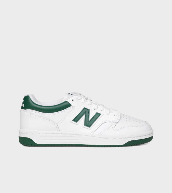New Balance - BB480LNG White/Nightwatch Green