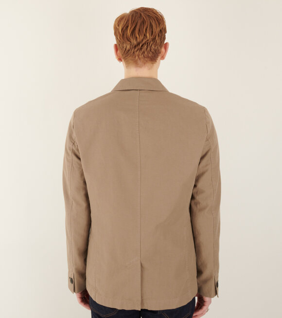 Paul Smith - Casual Fit Blazer Jacket Dark Beige