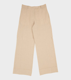 Tailored Trousers Light Sand