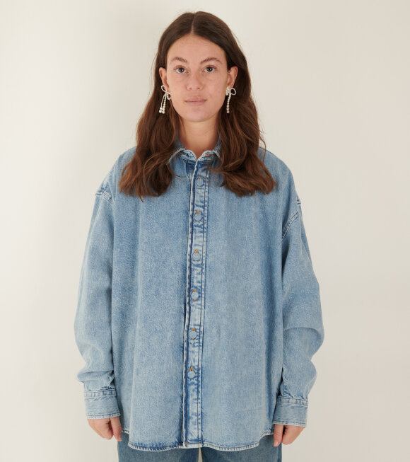 Acne Studios - Denim Button Up Shirt Indigo Blue