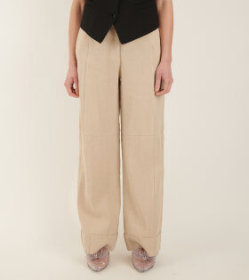 Tailored Trousers Light Sand