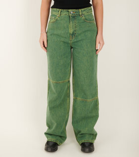 Bleach Denim Magny Jeans Lime Punch