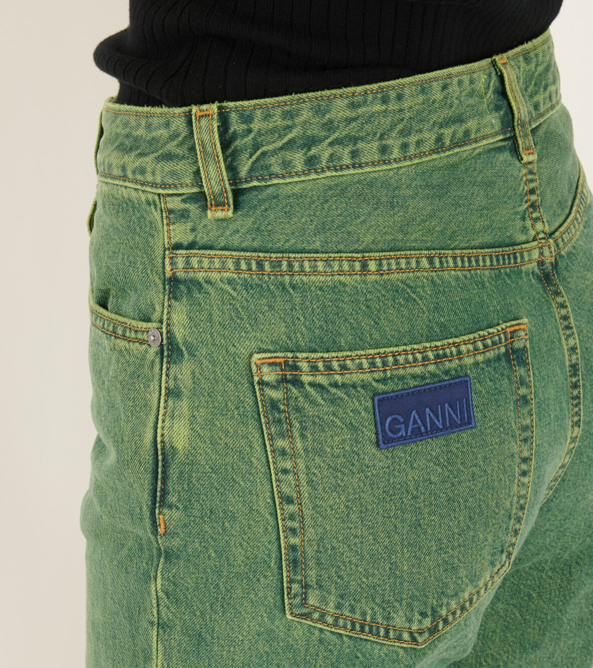 dr. Adams Ganni Bleach Magny Jeans Punch