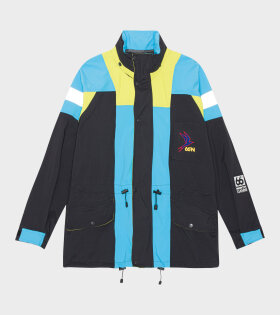 Kria Neoshell Jacket Black/Blue/Yellow