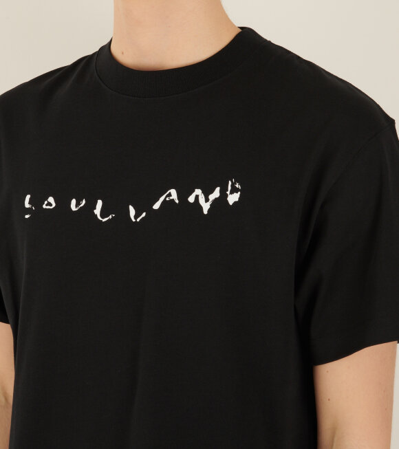 Soulland - Paint Logo T-shirt Black