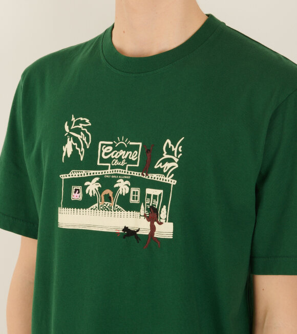 Carne Bollente - Carne Club Lovers T-shirt Forest Green