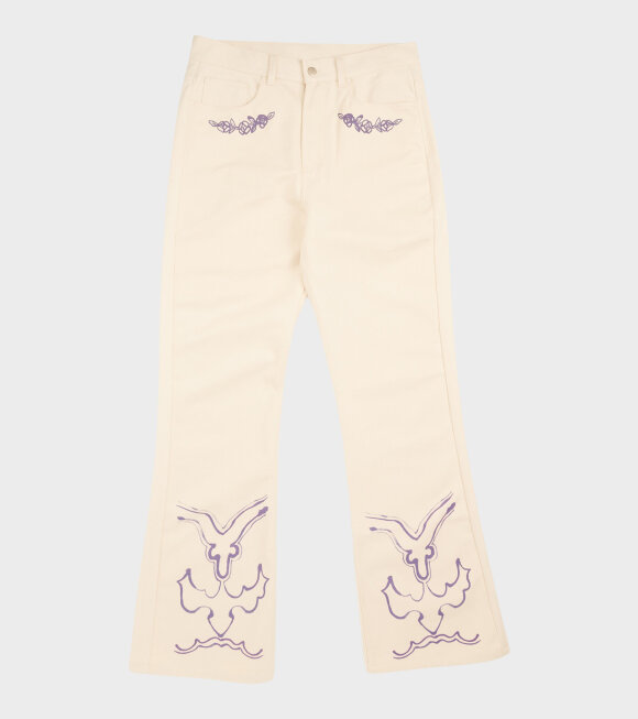 Carne Bollente - Licky Luck Jeans Off-white