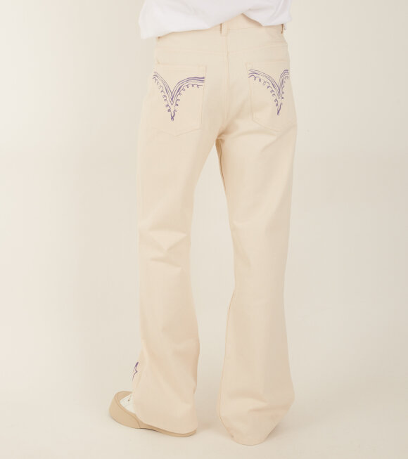 Carne Bollente - Licky Luck Jeans Off-white