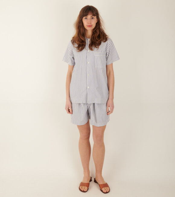 Tekla - Pyjamas Shorts Skagen Stripes