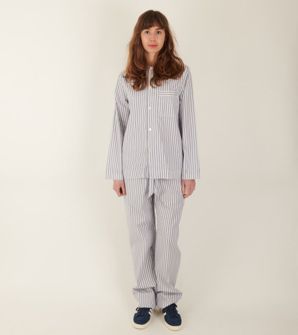 Tekla - Pyjamas Pants Skagen Stripes