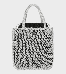 Phanta - Mesh Bag Large Silver Reflex 