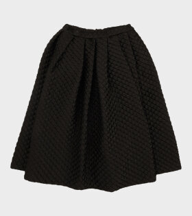 Structured Skirt Black