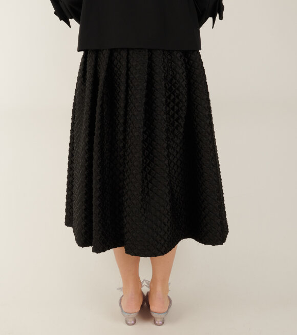Comme des Garcons - Structured Skirt Black