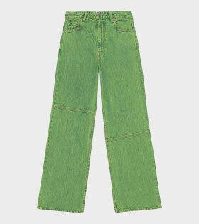 Bleach Denim Magny Jeans Lime Punch