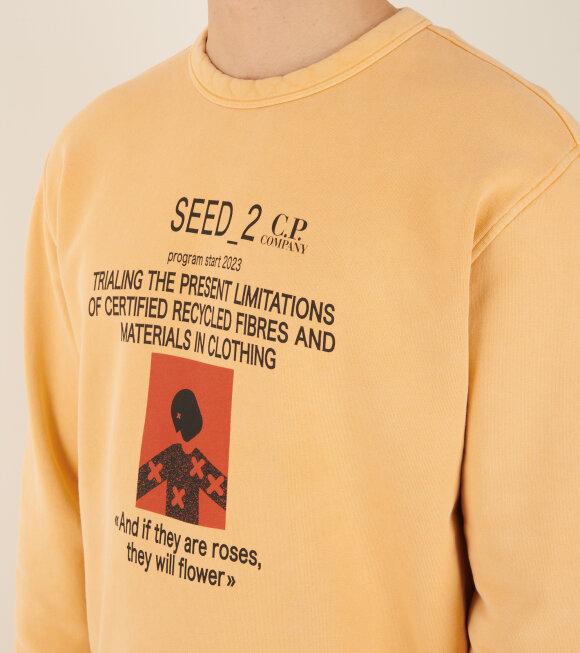 C.P Company - Seed 2 Sweatshirt Pale Orange