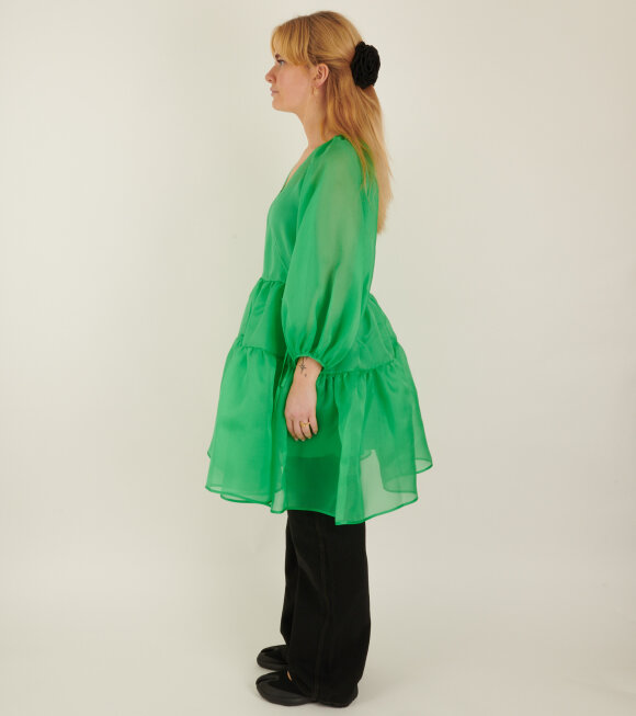 Cecilie Bahnsen - Mirabelle Dress Emerald Green