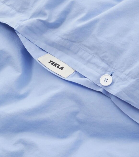 Tekla - Percale Pillow 60x63 Island Blue