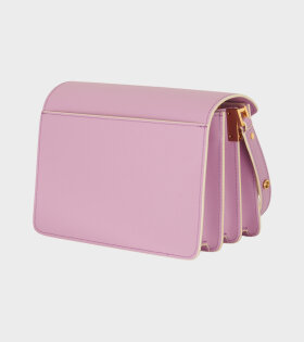 Medium Trunk Saffiano Bag Pastel Purple