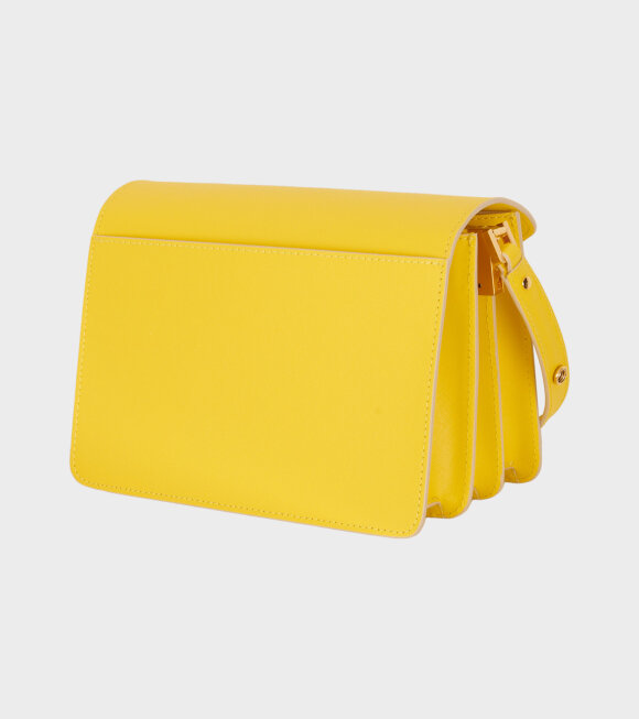 Marni - Medium Trunk Saffiano Bag Pastel Yellow