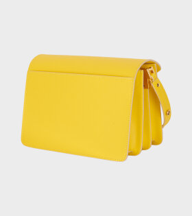 Medium Trunk Saffiano Bag Pastel Yellow