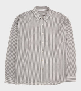 Striped Shirt Grey/White