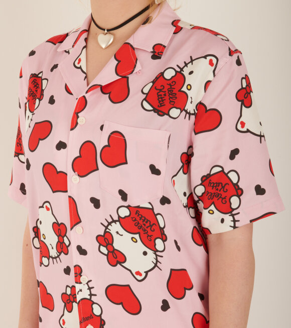 Soulland X Hello Kitty - Orson Heart Shirt Pink