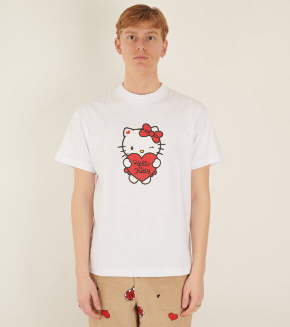 Soulland X Hello Kitty - Heart T-shirt White