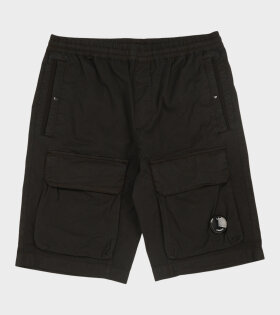 Twill Bermuda Shorts Black