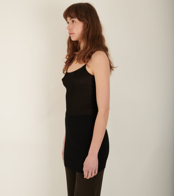 A. Roege Hove - Emma Slip Dress Black