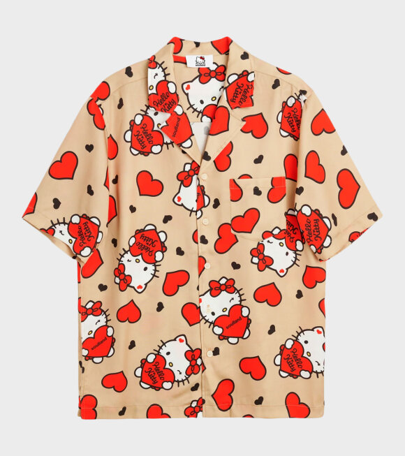 Soulland X Hello Kitty - Orson Heart Shirt Beige
