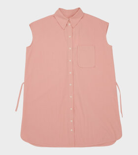 Sleeveless Shirt Pale Pink