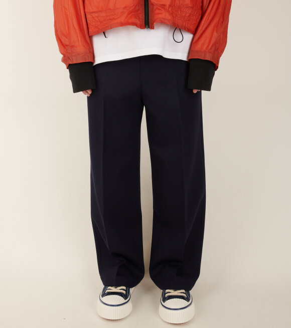 AMI - Large Fit Trousers Nautic Blue