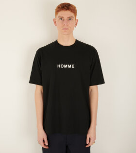 Homme T-shirt Black 