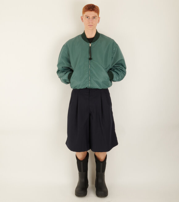 Comme des Garcons Shirt - Mens Shorts Woven Navy