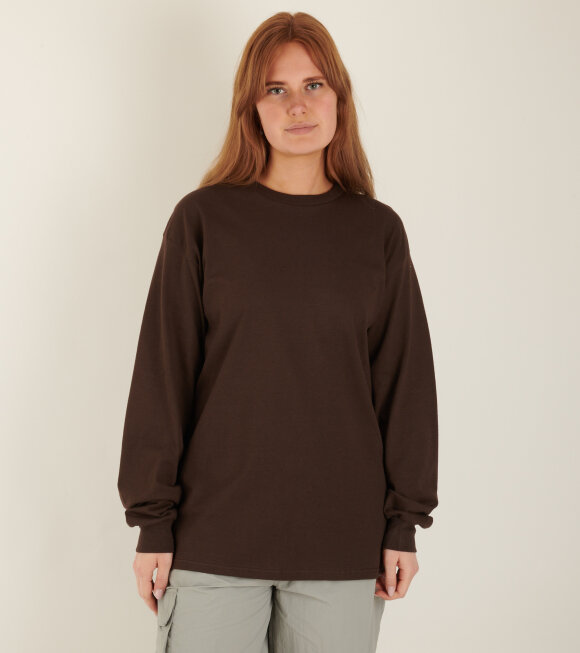 Trine Tuxen - Yin Yang L/S T-shirt Brown
