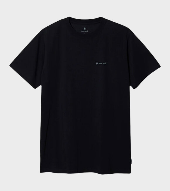 Snow Peak - Logo T-shirt Black