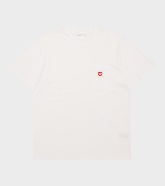 Carhartt WIP - S/S Pocket Heart T-shirt White