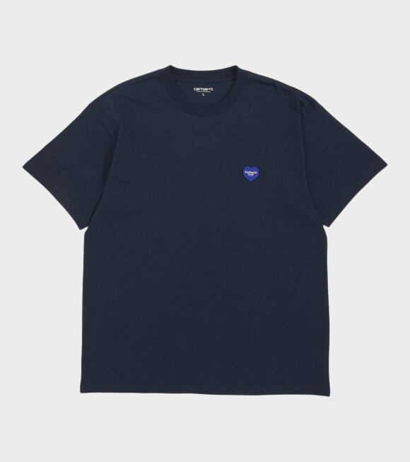 Carhartt WIP - S/S Double Heart T-shirt Blue