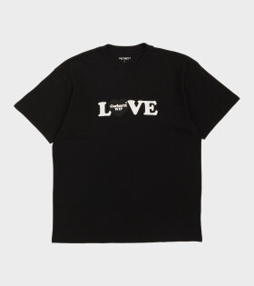 S/S Love T-shirt Black